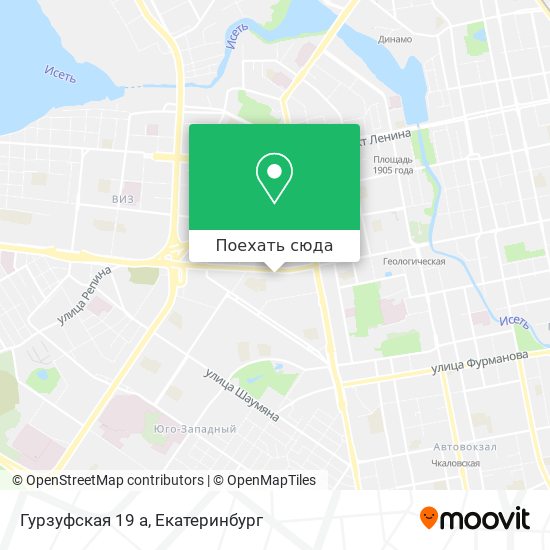 Карта Гурзуфская 19 а