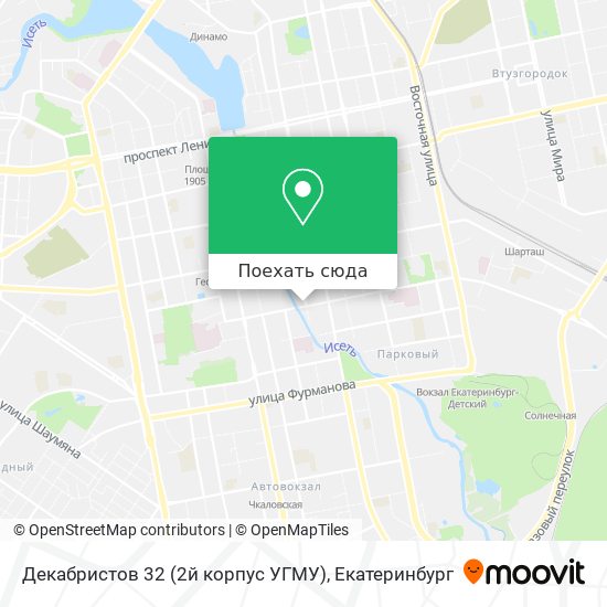 Ул декабристов карта москва