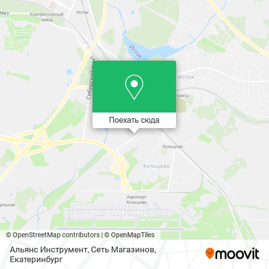Карта Альянс Инструмент, Сеть Магазинов
