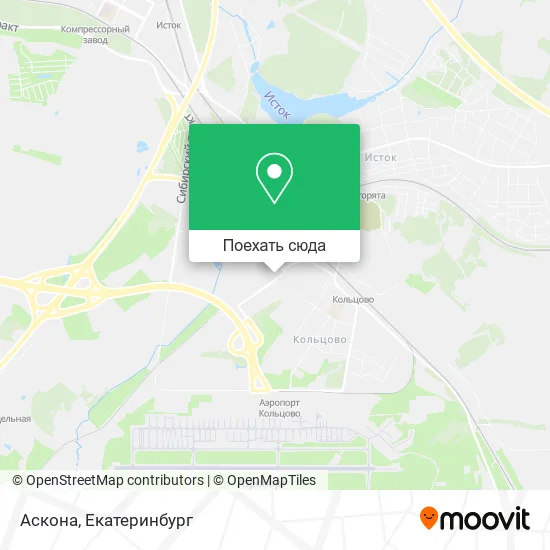 Карта Аскона