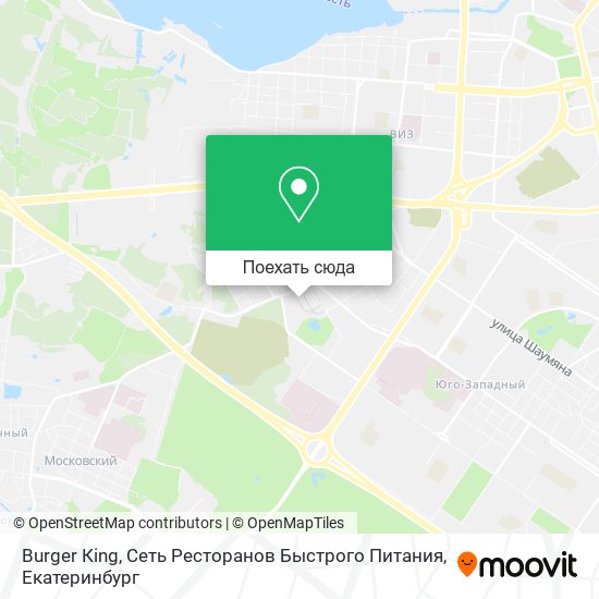 Карта Burger Кing, Сеть Ресторанов Быстрого Питания