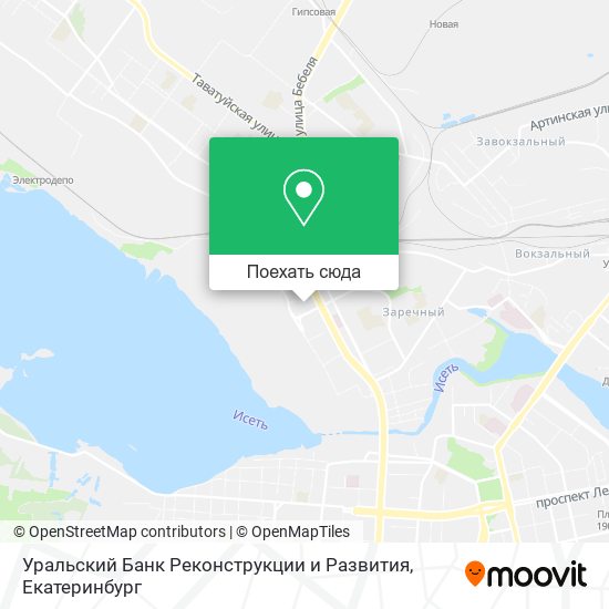 Карта Уральский Банк Реконструкции и Развития