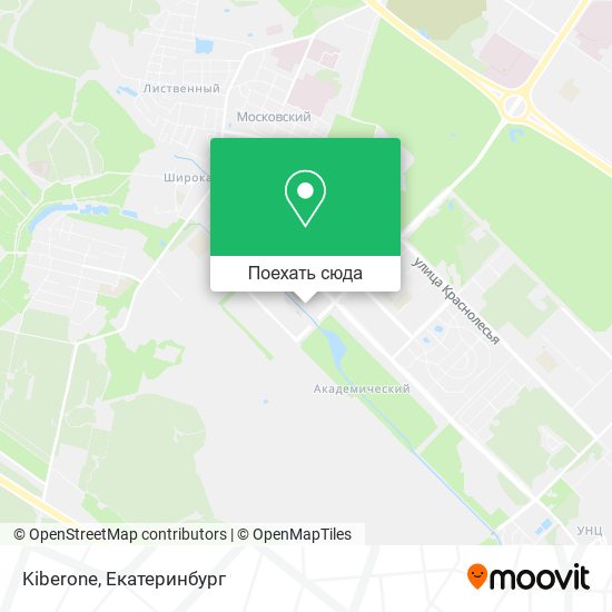 Карта Kiberone