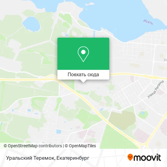 Карта Уральский Теремок