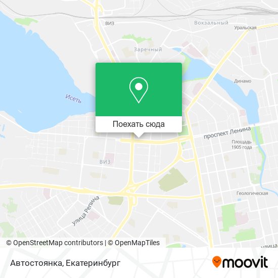 Карта Автостоянка