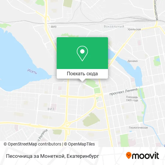 Карта Песочница за Монеткой