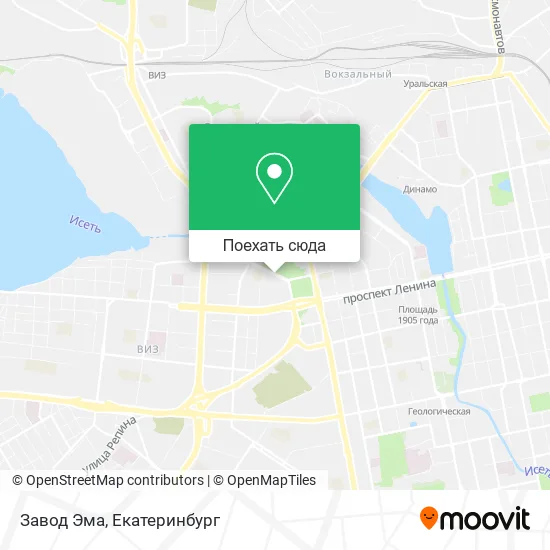Карта Завод Эма