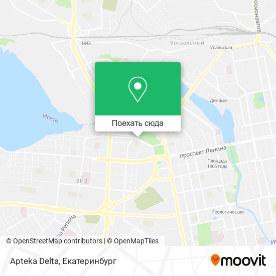 Карта Apteka Delta
