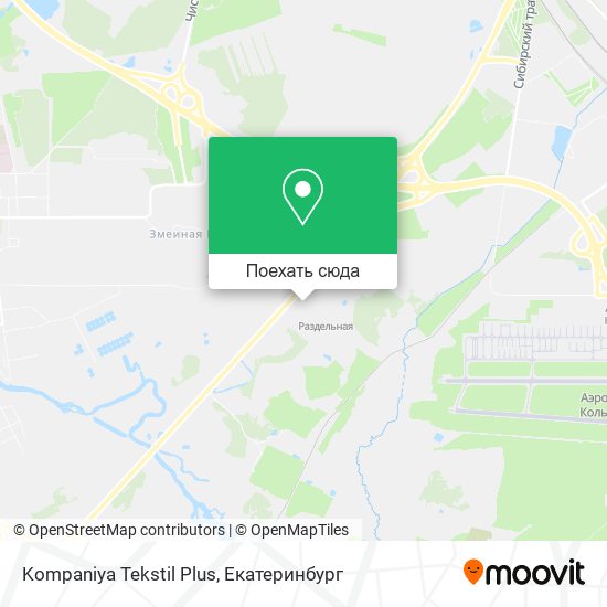 Карта Kompaniya Tekstil Plus