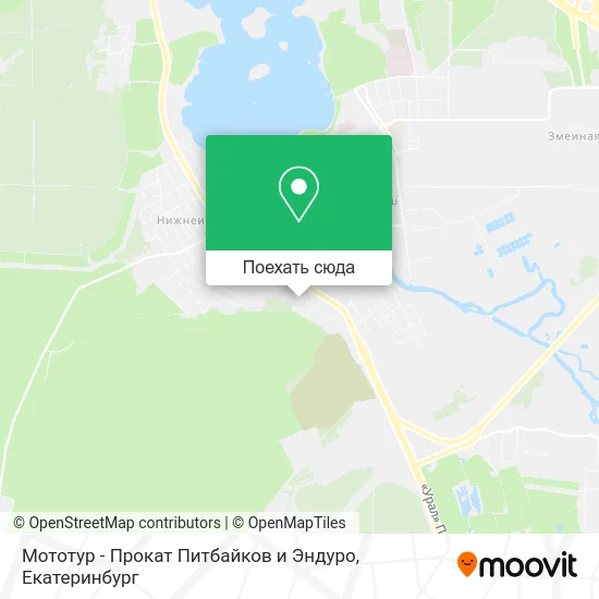 Карта Мототур - Прокат Питбайков и Эндуро