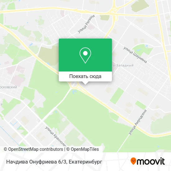 Карта Начдива Онуфриева 6/3