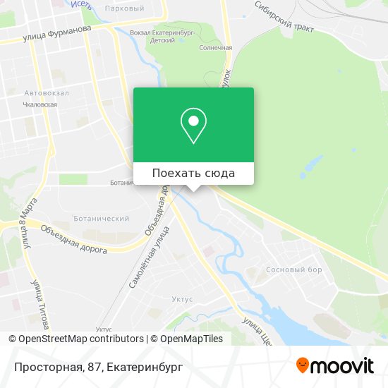 Карта Просторная, 87