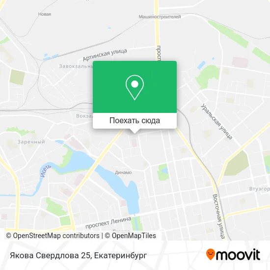 Карта Якова Свердлова 25