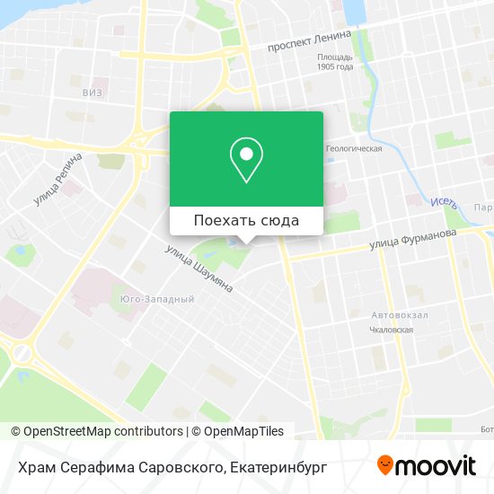 Карта автобусов саров