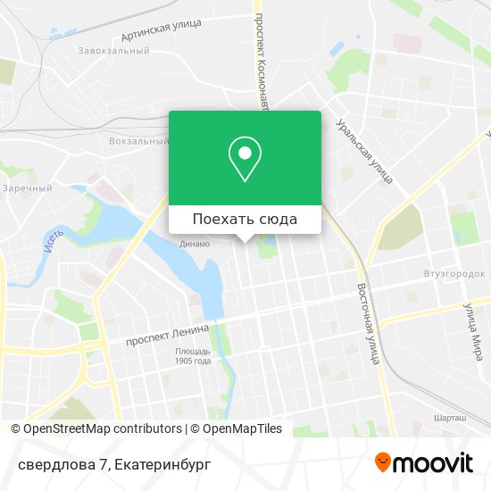 Карта свердлова 7