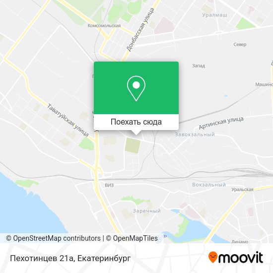 Карта Пехотинцев 21а