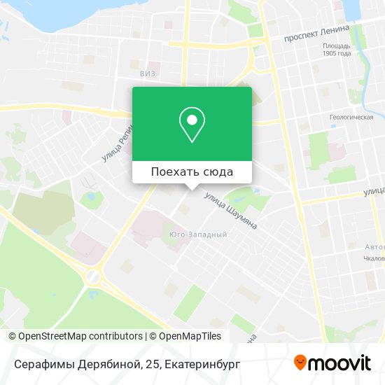 Карта Серафимы Дерябиной, 25