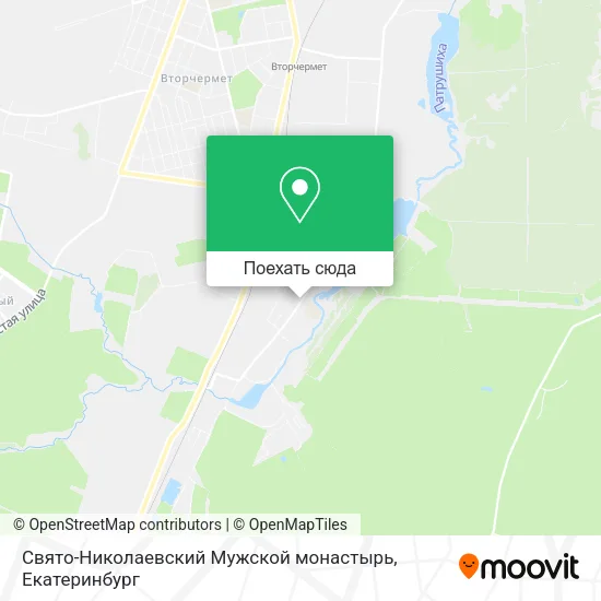 Карта Свято-Николаевский Мужской монастырь