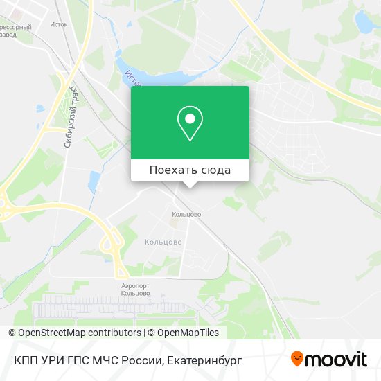 Карта КПП УРИ ГПС МЧС России