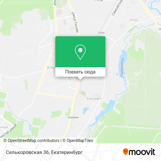 Карта Селькоровская 36