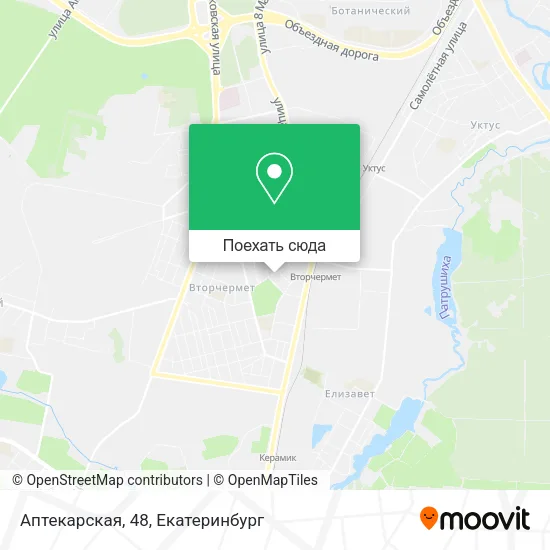 Карта Аптекарская, 48