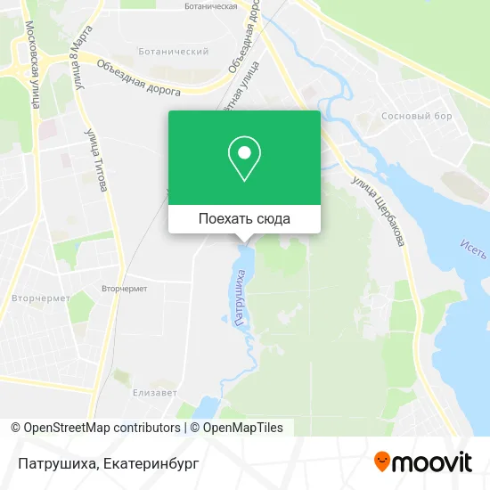 Карта Патрушиха