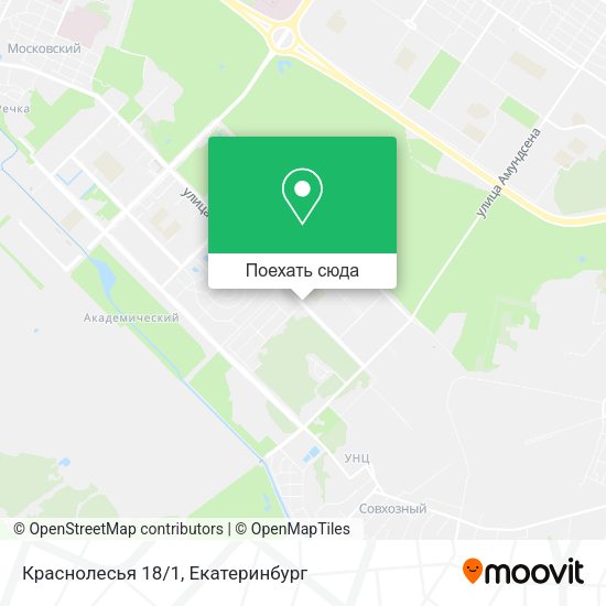 Карта Краснолесья 18/1