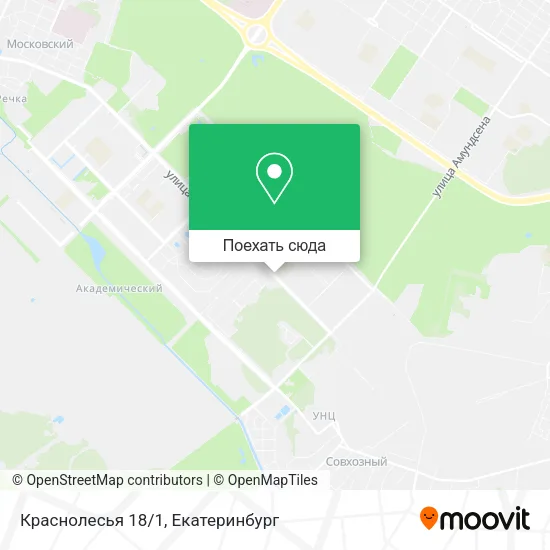 Карта Краснолесья 18/1