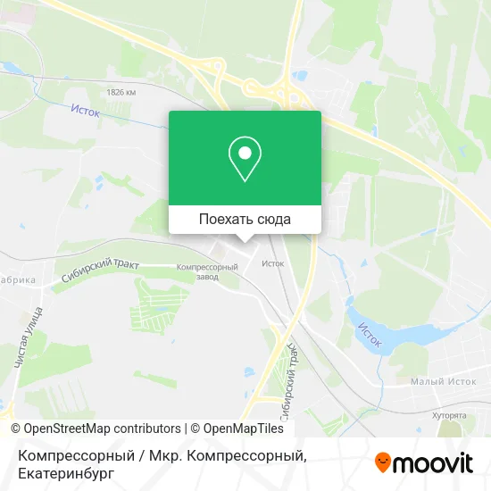 Карта Компрессорный / Мкр. Компрессорный