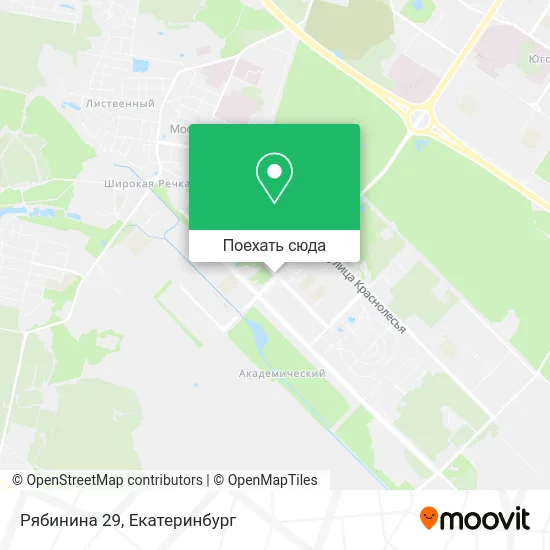 Карта Рябинина 29