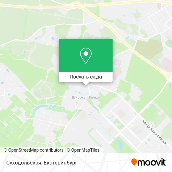 Карта Суходольская