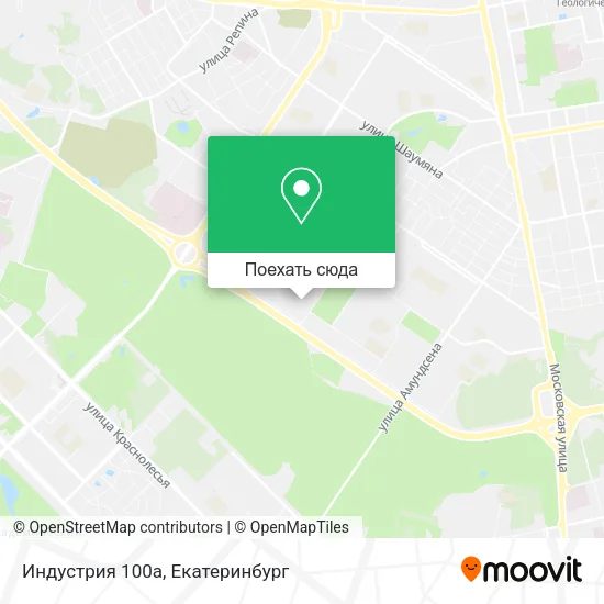 Карта Индустрия 100а