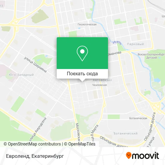Карта Евроленд