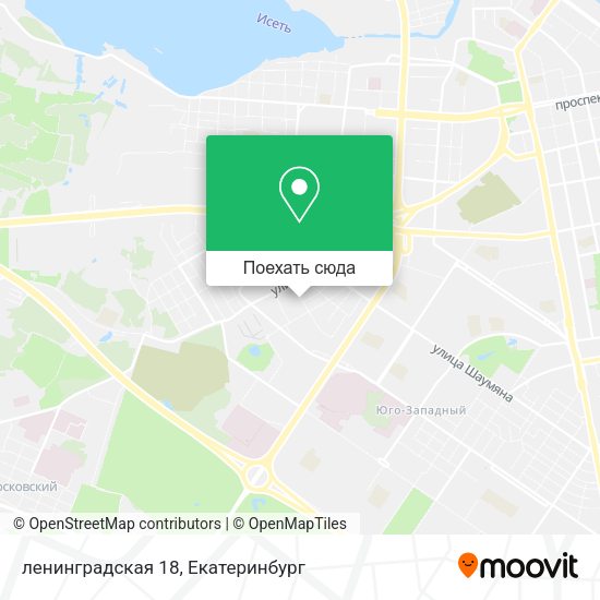 Карта ленинградская 18