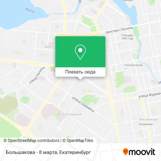 Карта Большакова - 8 марта