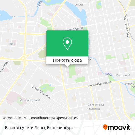 Карта В гостях у тети Лены