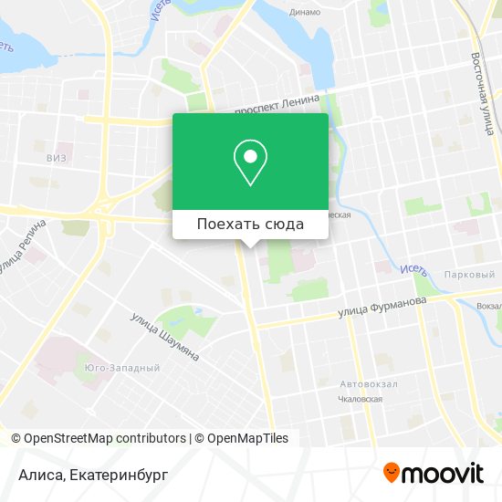 Карта Алиса