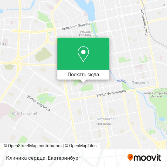 Карта Клиника сердца