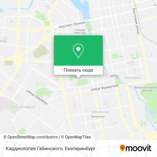 Карта Кардиология Габинского