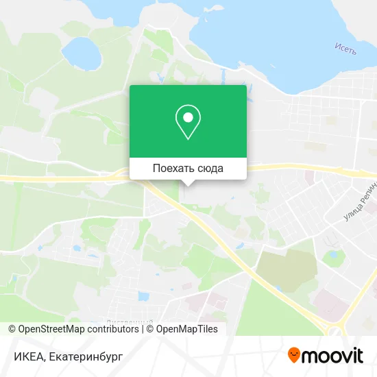 Карта ИКЕА