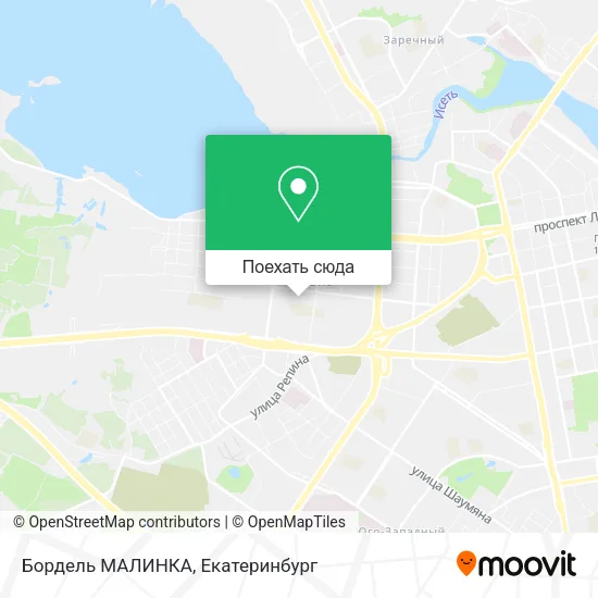Карта Бордель МАЛИНКА