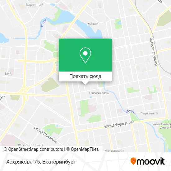 Карта Хохрякова 75