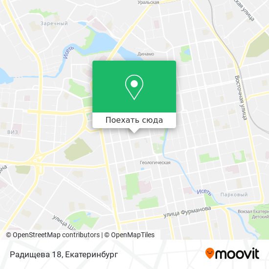 Карта Радищева 18