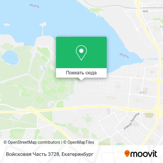 Карта Войсковая Часть 3728
