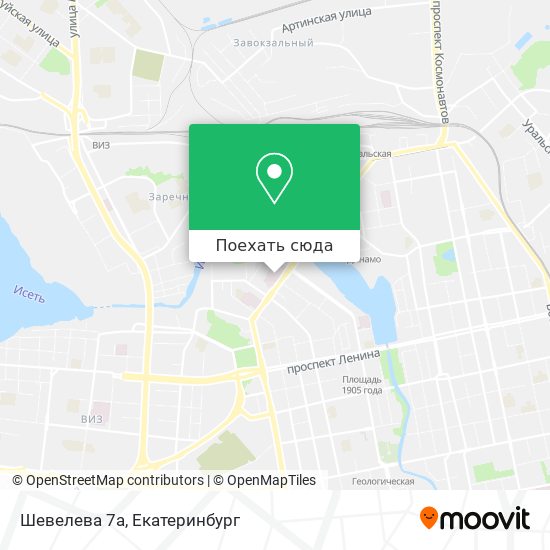 Карта Шевелева 7а