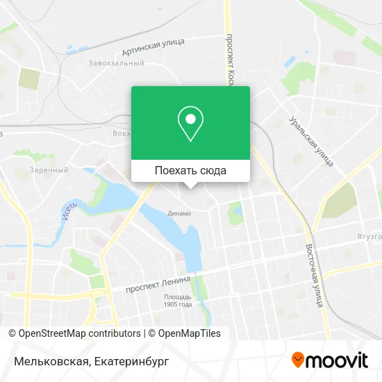 Карта Мельковская