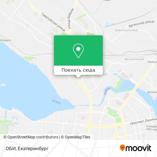 Карта ОБИ
