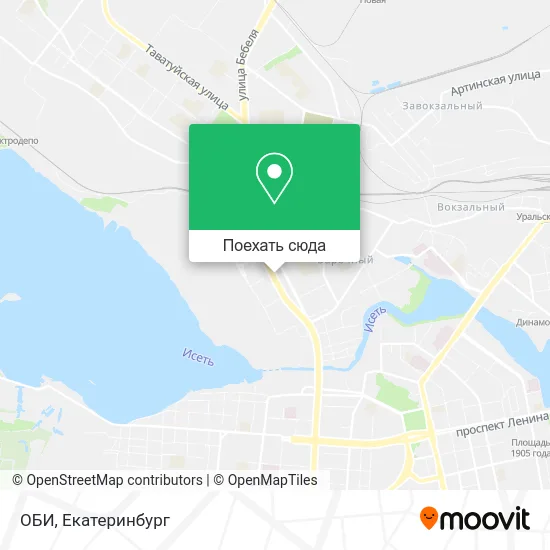 Карта ОБИ