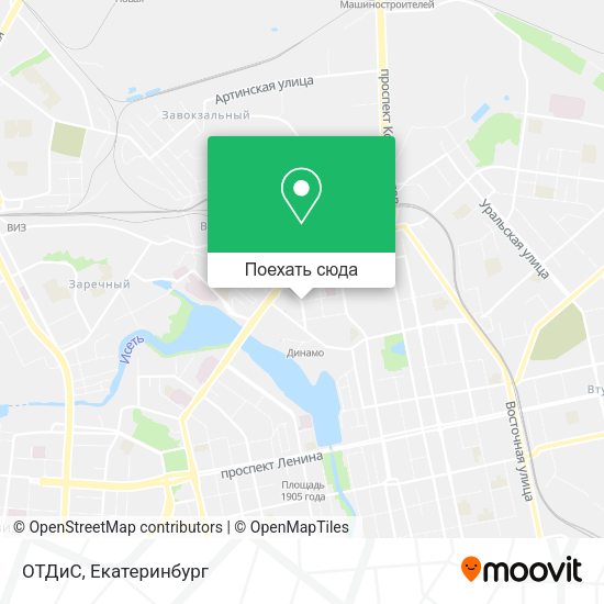 Карта ОТДиС