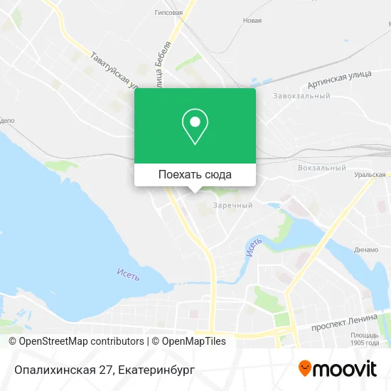 Карта Опалихинская 27